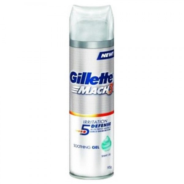 GILLETTE MACH3 SENSITIVE SHAVE GEL 195GM