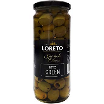 Loreto Spanish Olive Sliced Green 430gm