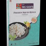 Big Sams Frozen Squid Rings 250gm