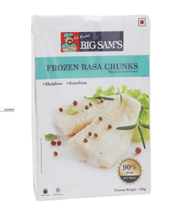 Big Sams Get Hooked Big Sams Frozen Basa Chunks 250Gm