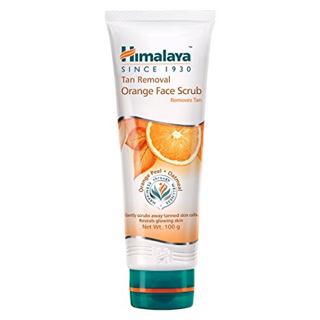 Himalaya Tan Removal Orange Face Scrub 100g