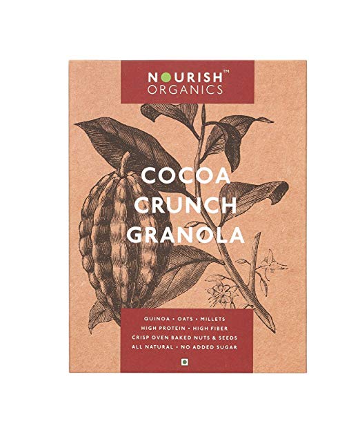 Nourish Organics Cocoa Crunch Granola 300gm