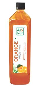 Alo Frut Orange Aloevera Orange Juice 1L