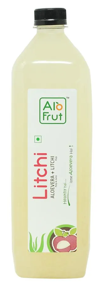 Alo Frut Litchi Aloevera Litchi Juice 1L