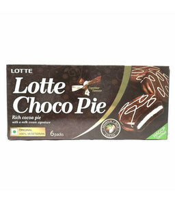 Lotte Choco Pie Rich Cocoa Pie 6 Packs 168gm