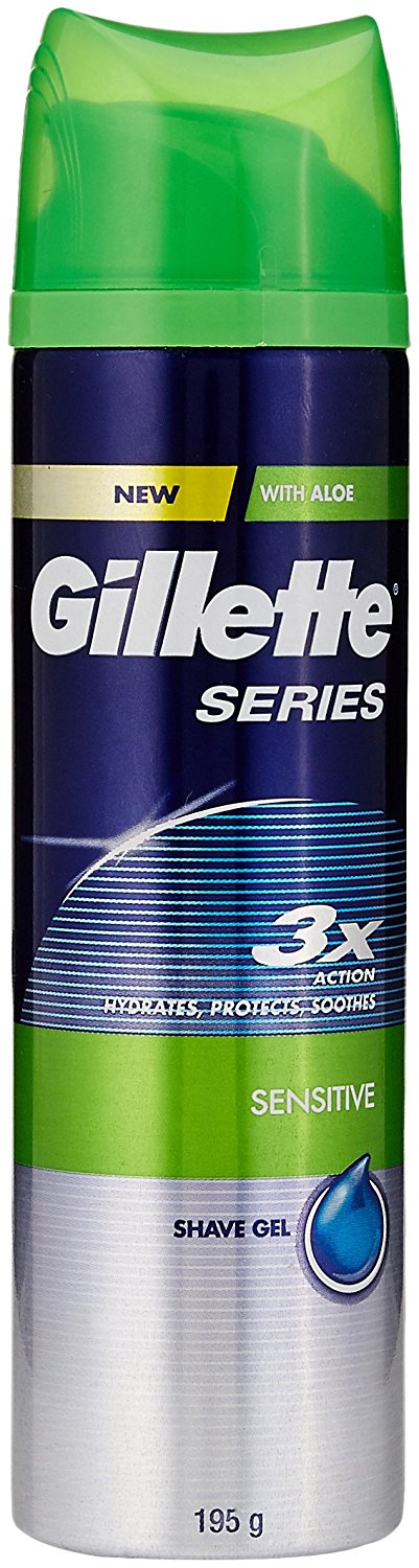 Gillette Series 3X Action Sensitive 195 Gm