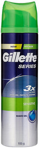 Gillette Series 3X Action Sensitive 195 Gm
