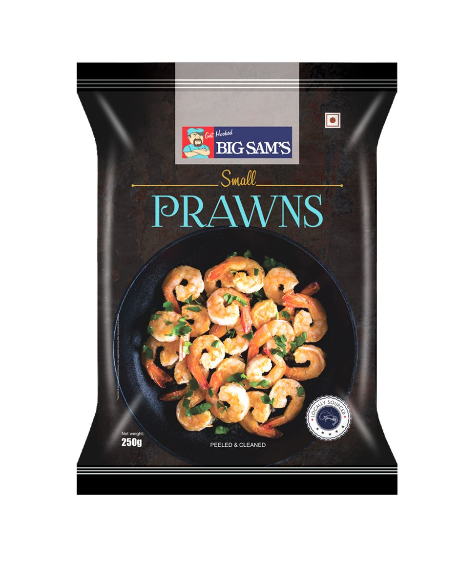 Big Sams Frozen Prown Small 250g