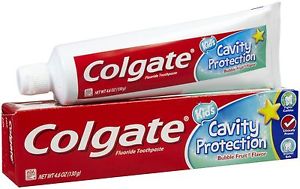 Colgate Cavity & Enamel Protection Bubble Fruit Flavour 80gm