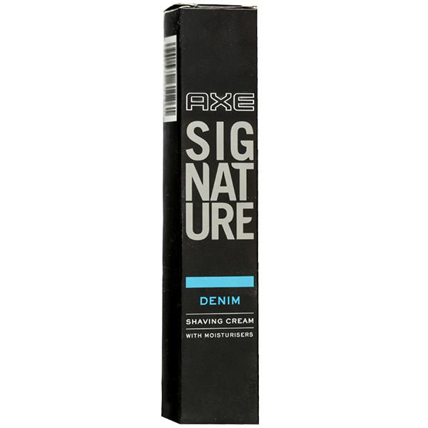 Axe Signature Denim Shaving Cream With Moisturisers 30Gm