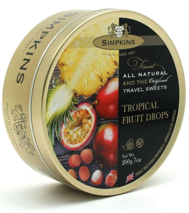 Simpkins Sugar n Free Tropical fruit 200gm