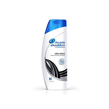 HEAD & SHOULDERS ANIT-DANDRUFF SHAMPOO SILKY BLACK 360ML