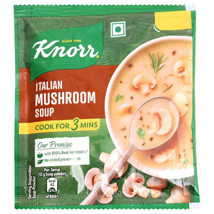 KNORR INTERNATIONAL ITALIAN MUSHROOM CORN CUP -A-SOUP 10G