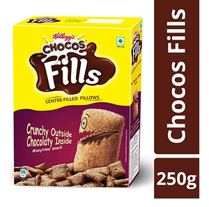 Kelloggs Chocos Fill Centre Filled Pillows 250gm