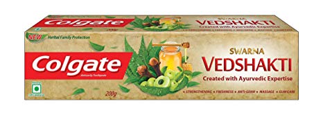 COLGATE SWARNA VEDSHAKTI TOOTHPASTE 200G