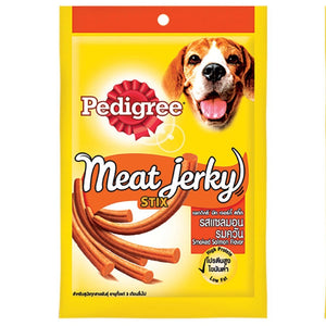 Pedigree Meat Jerky Stix Smoked Salmon Flavor 60gm