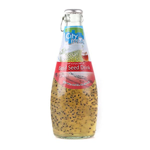 City Fresh Basil Seed Drink With honey Flavour 300ml Imp