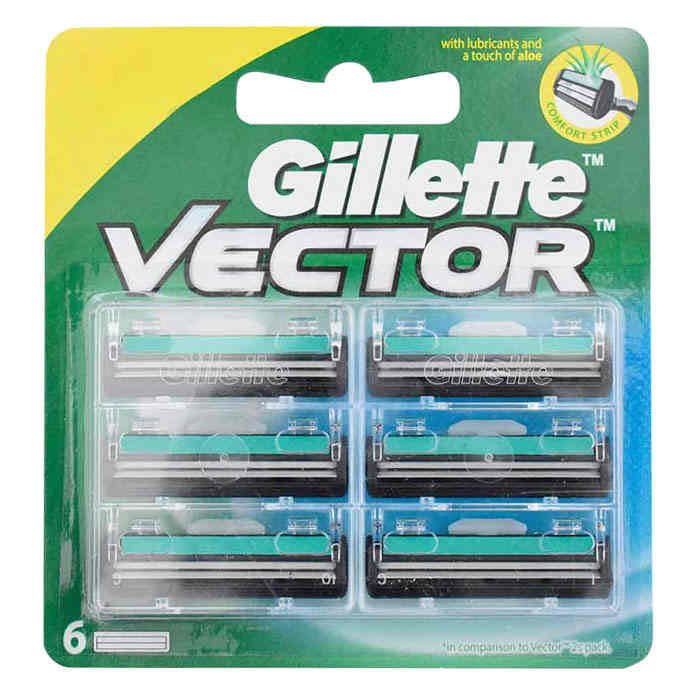 Gillette Vector 6s Cartridges