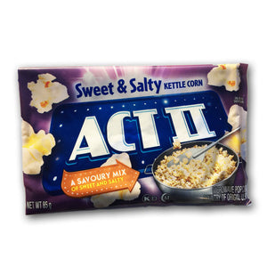 ACT 2 SWEET & SALTY POPCORN 35G