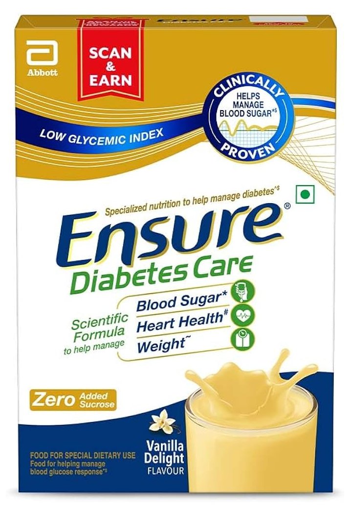 ENSURE DIABETES CARE VANILLA DELIGHT SUGAR FREE 400G