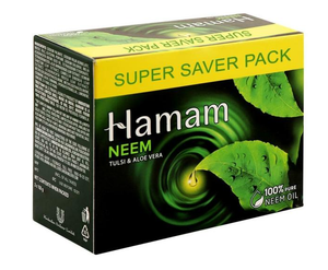 Hamam Neem Tulsi & Aloe Vera Soap 150*3Gm