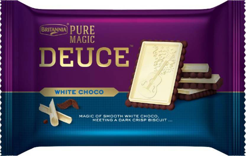 Britnnnia Pure Magic Deuce White Choco 60g