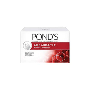 PONDS AGE MIRACLE WRINKLE CORRECTOR DAY CREAM SPF 18 PA++ 50G