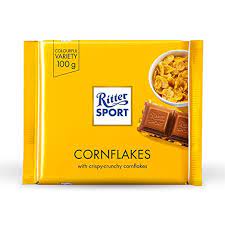 Ritter sport cornflakes with crispy crunchy  100g