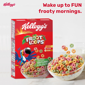 Kelloggs froot loops 350gm