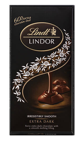 Lindt lindor extra dark chocolate 100gm