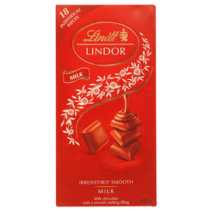 Lindt lindor irresistibly Milk smooth chocolate 100gm IMP