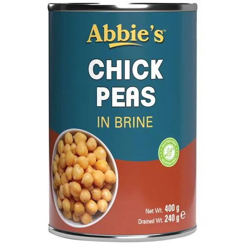 ABBIES CHICK PEAS IN BRINE 400GM