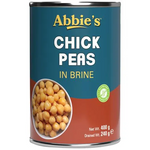 ABBIES CHICK PEAS IN BRINE 400GM