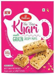 Haldirams tea time khari multigrain puffs 200gm