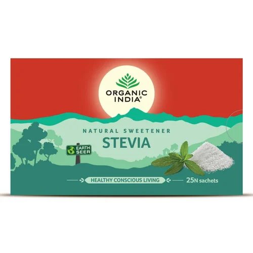 Organic India Natural Sweetener Stevia 25n