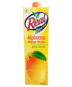 Real alphonso mango nector juice 1ltr