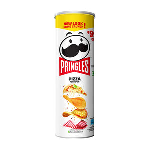 pringles potato crisps pizza flavour 110gm