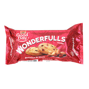 BRITANNIA GOOD DAY WONDERFULLS COOKIES MIXED FRUIT 75 GM