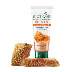 BIOTIQUE HONEY GEL REFRESHING FOAMING FACE FASH 100 ML