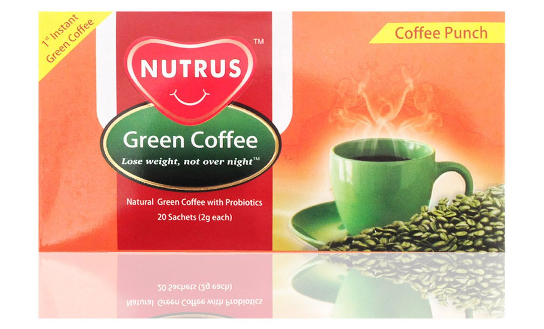 NUTRUS GREEN COFFEE PUNCH 60*2GM EACH