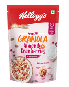 Kelloggs Granola Almonds And Craberries 460g