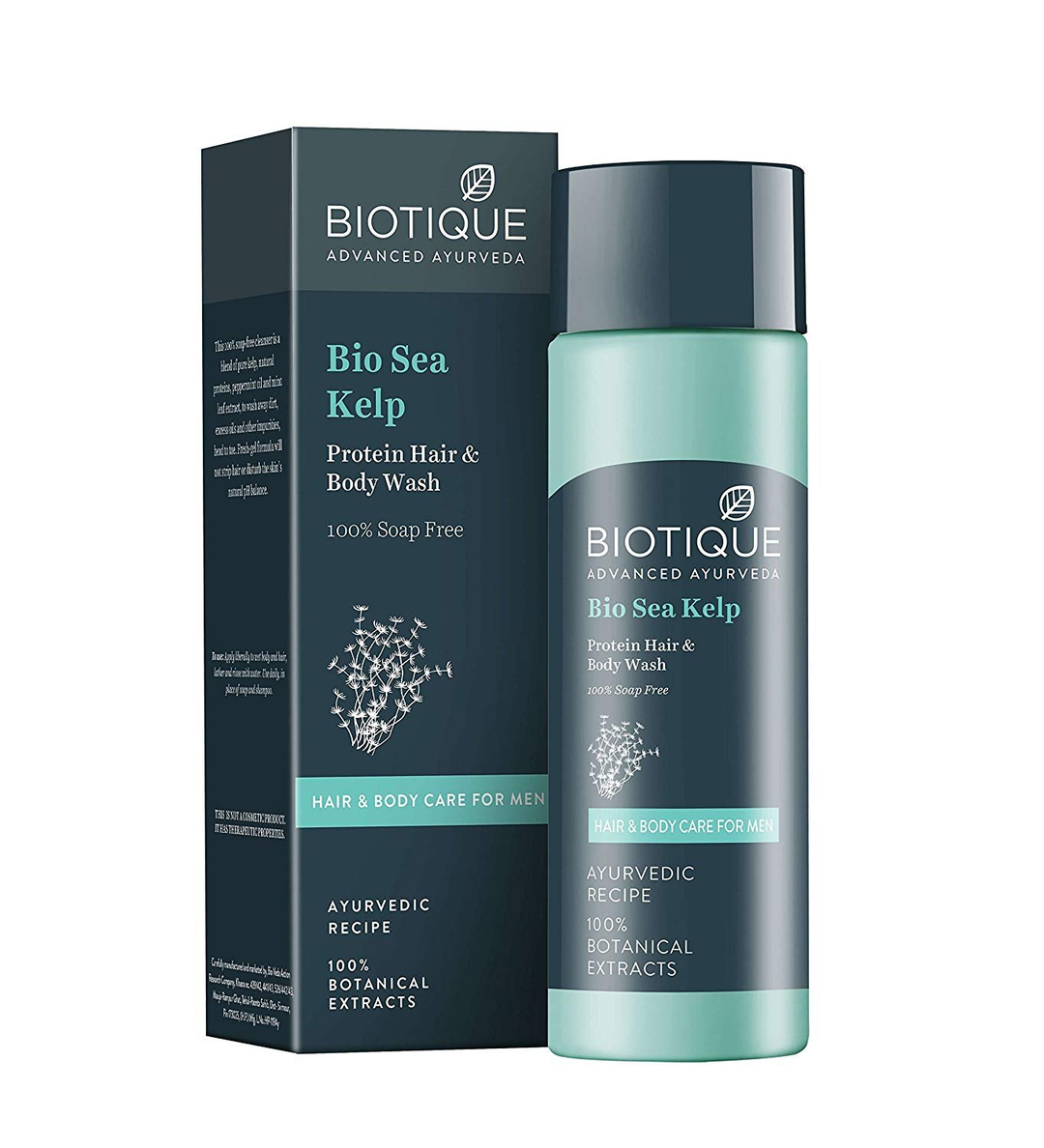 BIOTIQUE BIO SEA KELP PROTEIN HAIR & BODY WASH 120 ML