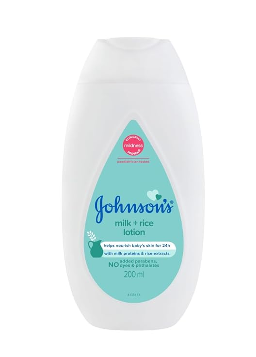 johnsons milk+rice lotion 200 ml