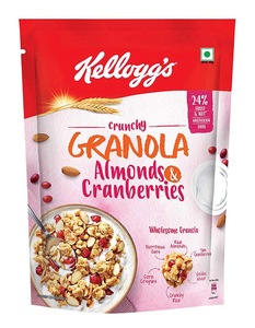 KELLOGGS Crunchy Granola Almonds & Cranberries 150gm