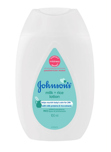 Johnson Baby milk + rice lotion 100ml