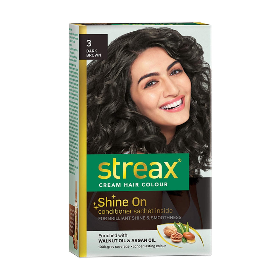 Streax Hair Colour Dark Brown 3No