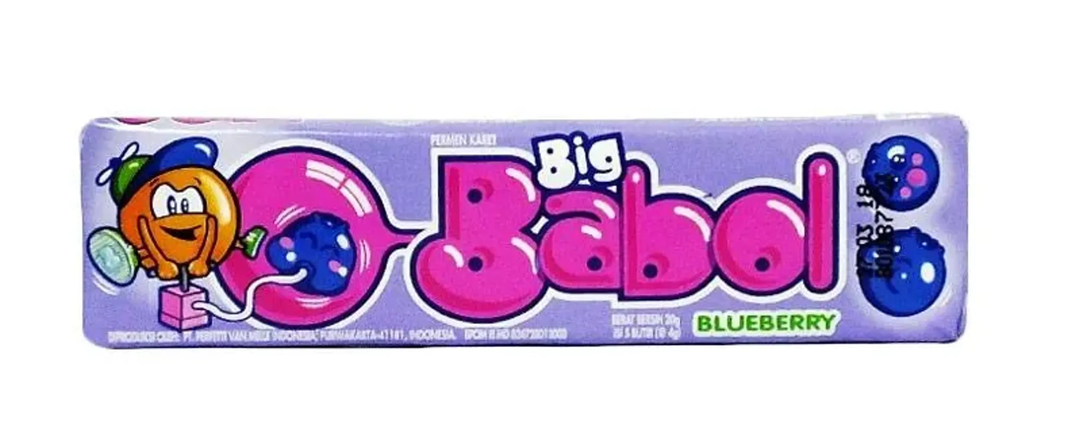 Big Babol Blueberry 20gm