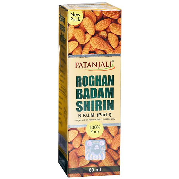 Patanjali Roghan Badam Shirin Oil 60ml