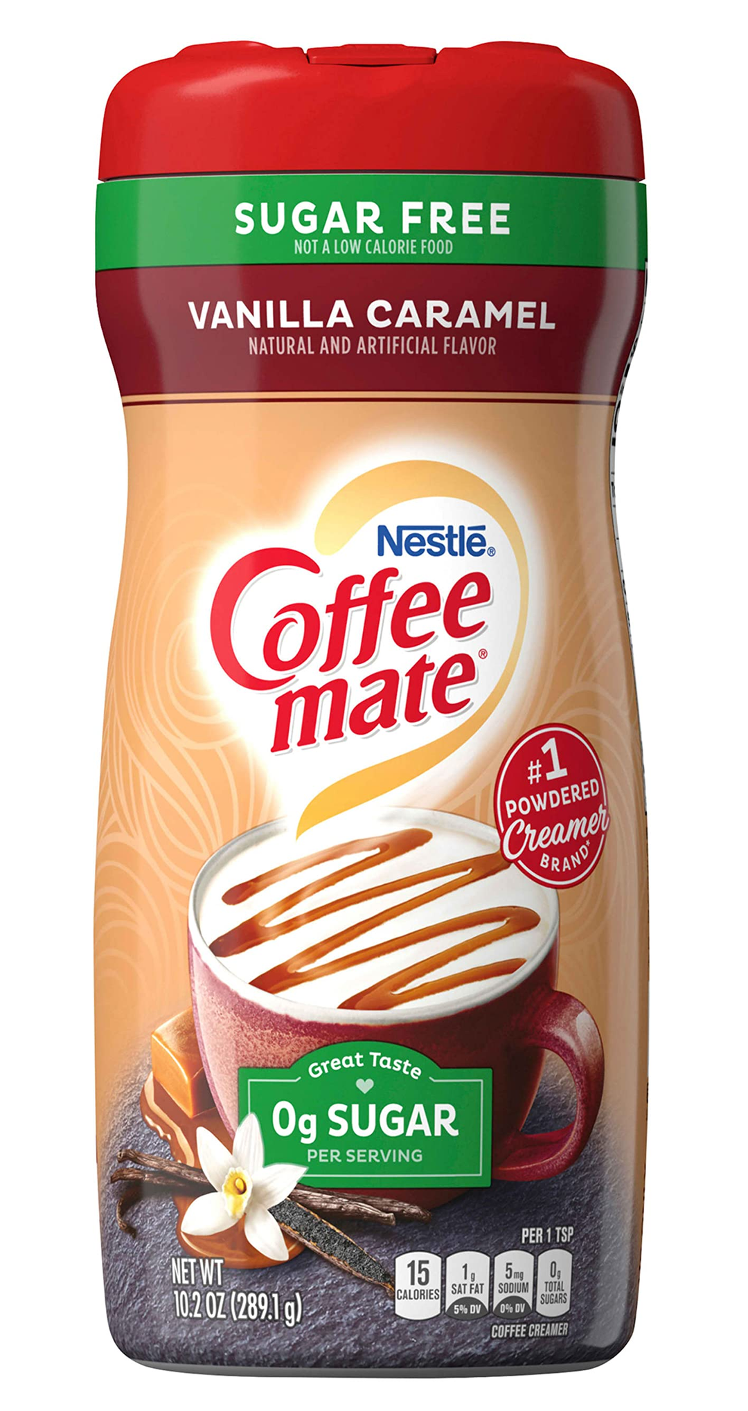 Nestle Coffee Mate Vanilla Sugar Free 289gm