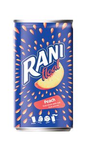 Rani float peach fruit drink 180ml